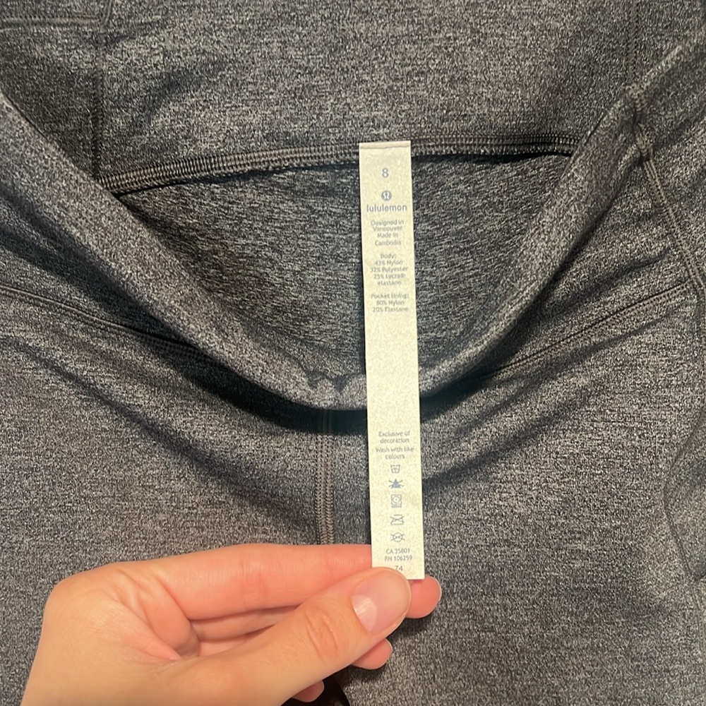 Lululemon Speed Up Crop 21” - Picture 9 of 9